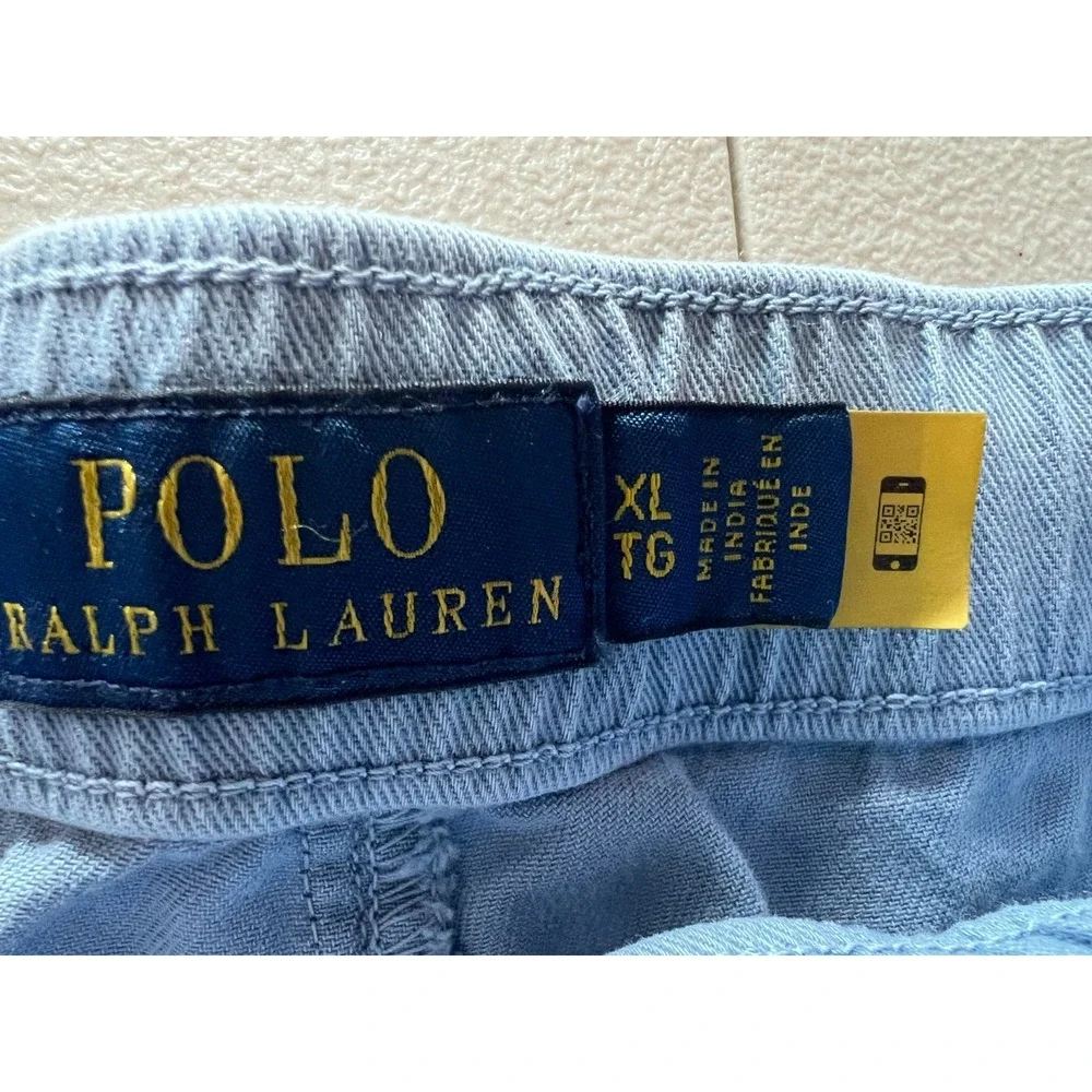 Polo Ralph Lauren Mens XL TG Blue Drawstring Shorts NWT $69.50 Preppy